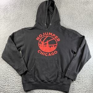 NO JUMPER HOODIE ADULT MEDIUM CHICAGO SWEATSHIRT PULLOVER RAP HIP HOP *READ*